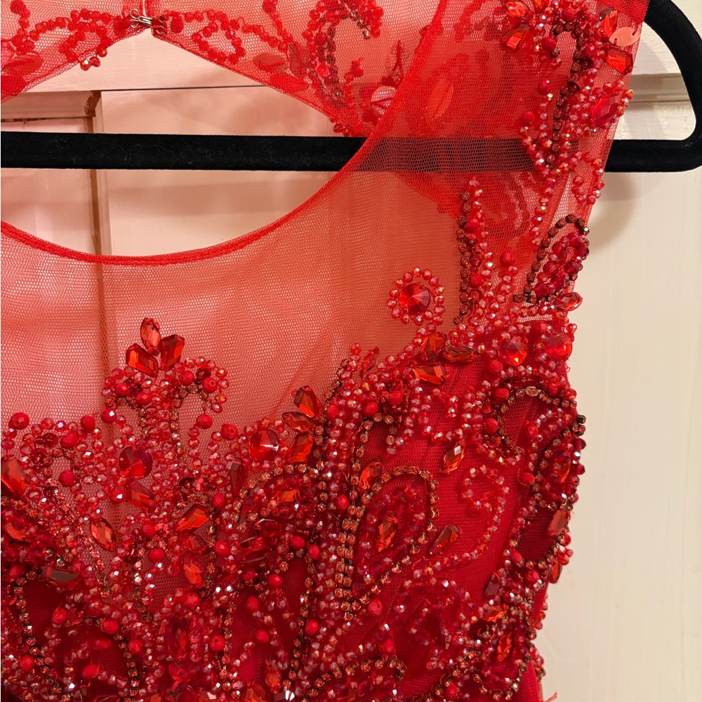 Jovani Two Piece Prom Dress - Picture 4 of 9